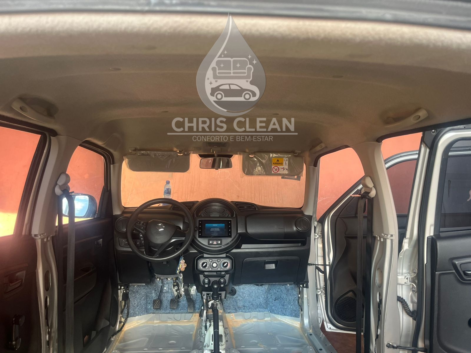 Chão plástico residencial